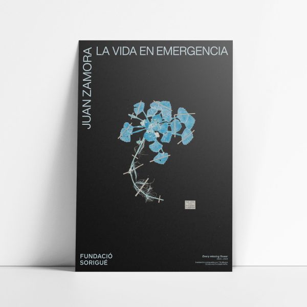 Póster exposición "La vida en emergencia. Juan Zamora" - edición limitada